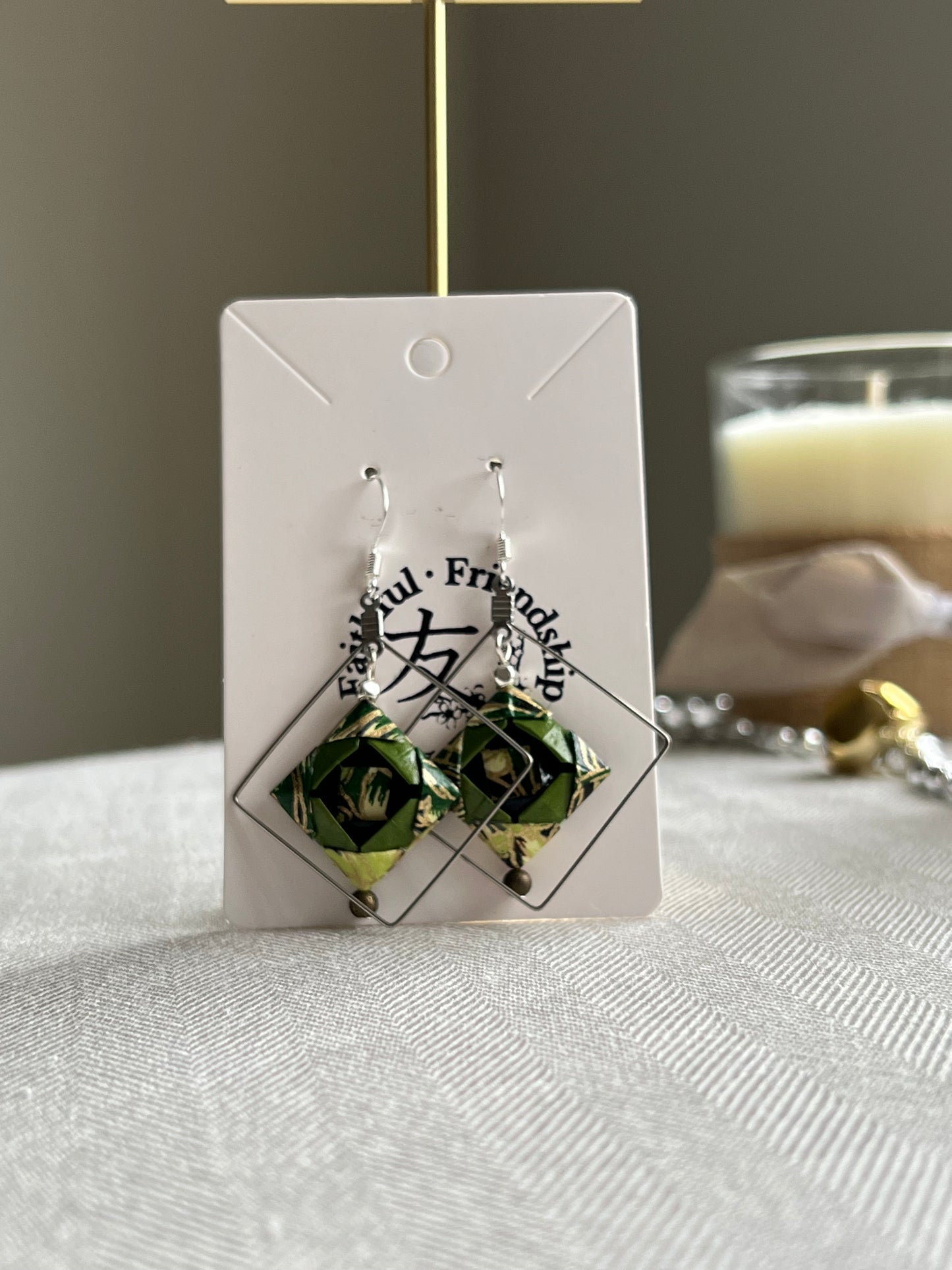 Mini Mosaic Earrings